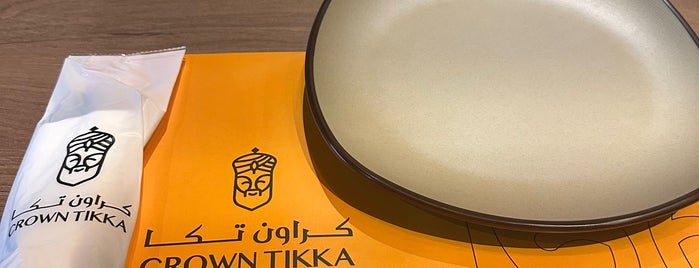 Crown Tikka is one of Riyadh Restaurants (Not Yet).