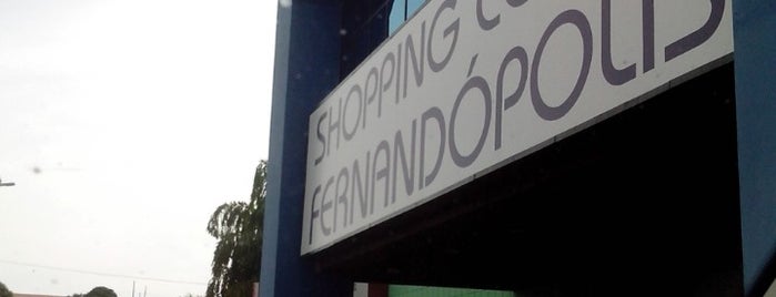 Shopping Center Fernandópolis is one of Favoritos no Brasil.