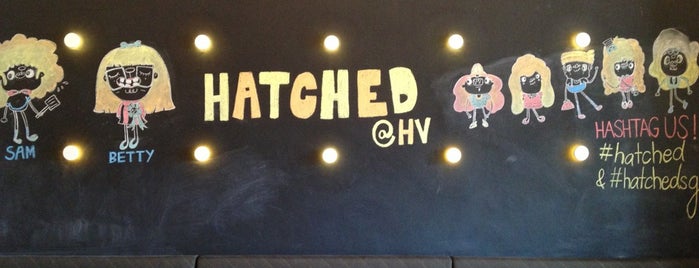 Hatched is one of สถานที่ที่บันทึกไว้ของ Stacy.