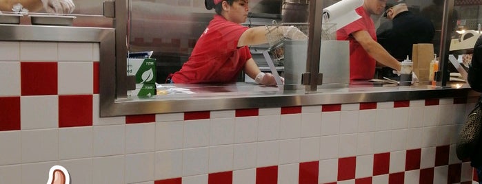 Five Guys is one of DC Area.
