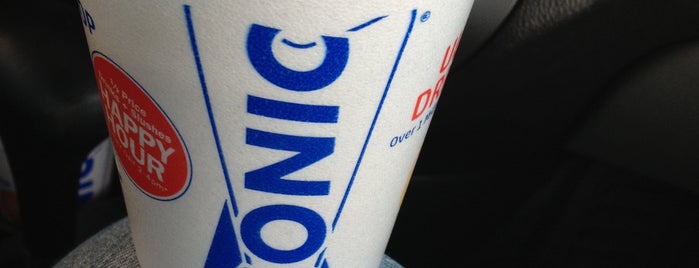 SONIC Drive In is one of Eatin Out List.