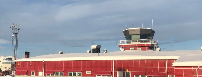 Kiruna Airport (KRN) is one of Airports ive been too.