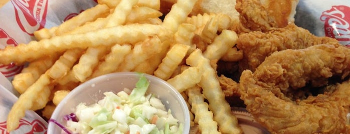 Raising Cane's Chicken Fingers is one of Lunch.