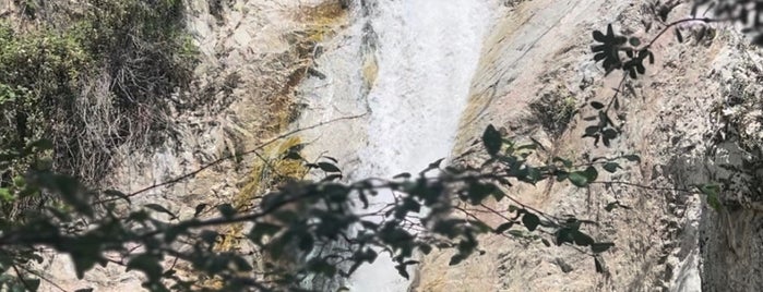 Switzer Canyon Falls is one of LA.