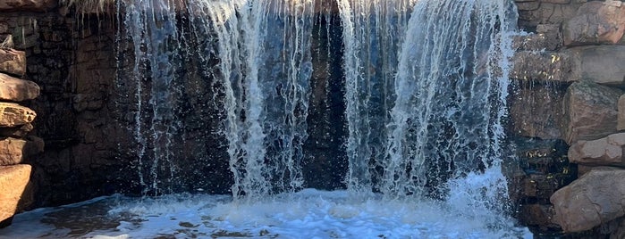 Wichita Falls - The Waterfall is one of Roadside America.