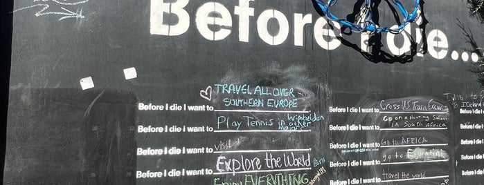 Before I Die Wall is one of Austin.