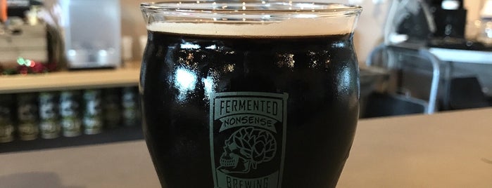 Fermented Nonsense Brewing is one of Asheville, NC.