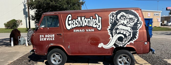 Gas Monkey Garage is one of tv show places.