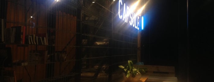 CAPSULE by Container Hotel is one of Rach'ın Beğendiği Mekanlar.