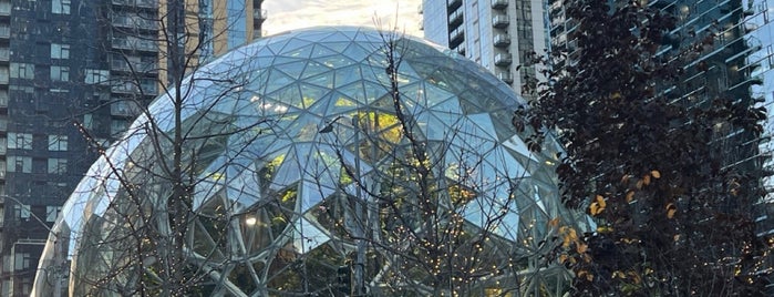 Amazon - The Spheres is one of places would like to go.