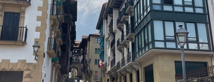 Zona histórica de Hondarribia is one of San Sebastian, ESP.