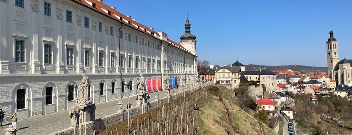Jezuitská kolej is one of České památky na seznamu UNESCO.