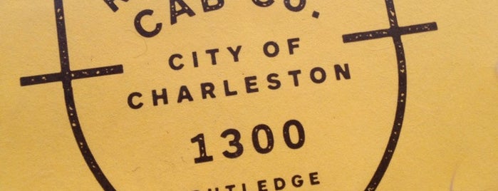 Rutledge Cab Company is one of Charleston eateries.