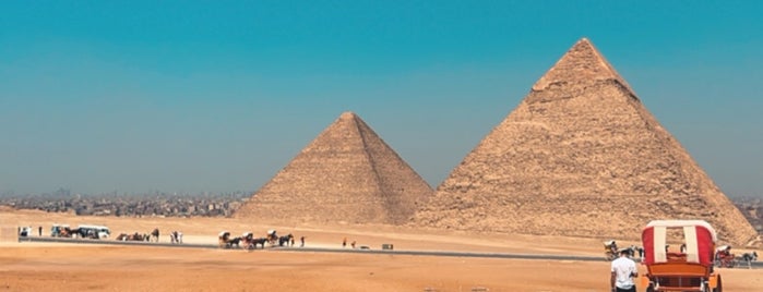 Pyramid of Cheops (Khufu) is one of Seyyah Ayak İzi.