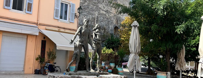 Spilia Square is one of Corfu.