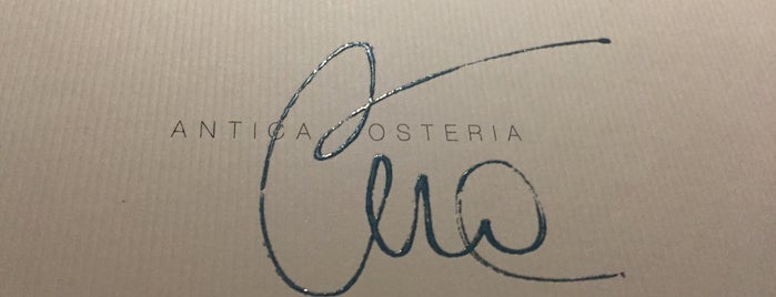 Antica Osteria Da Cera is one of Italy.