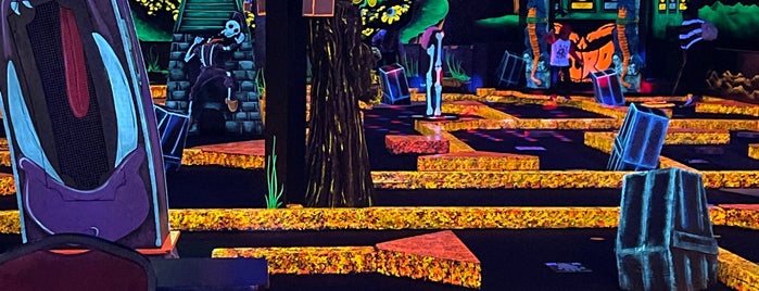 Monster Mini Golf is one of party events.