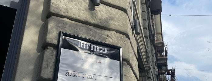 Jeff's Burger is one of SWISS.