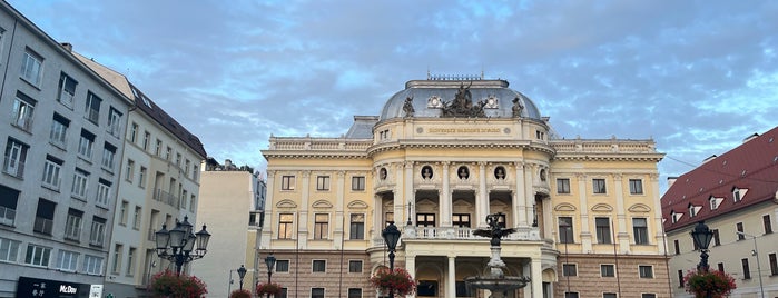 Historická budova SND | Historical Building of Slovak National Theatre is one of Divadlá / Theaters in Slovakia.