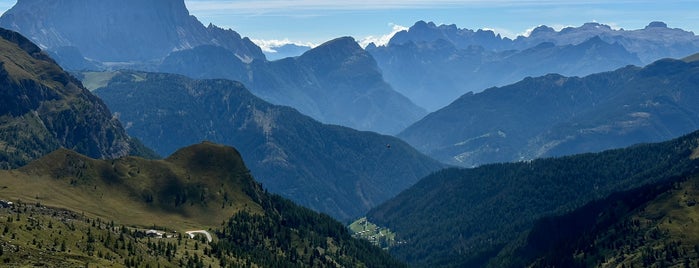 Rifugio Averau is one of Cortina food.