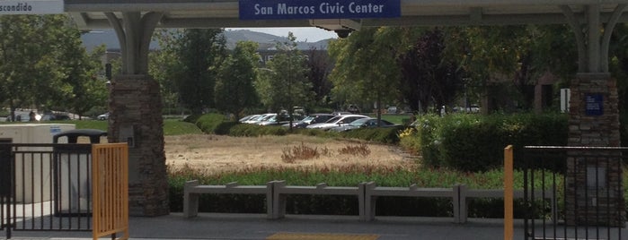 San Marcos Civic Center Sprinter Station is one of Favorites.