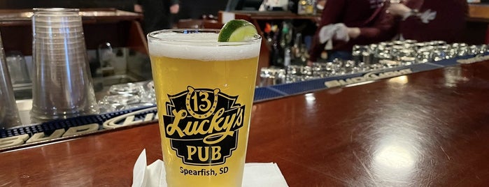Lucky's 13 Pub is one of Must-Visit Locales in Spearfish.