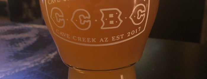 Cave Creek Beer Company is one of Phoenix-area craft breweries.