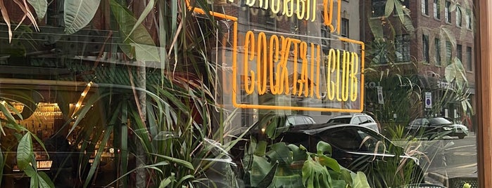 The Brunch & Cocktail Club is one of London.
