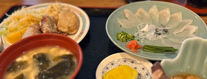 市場食堂よし is one of ランチ.