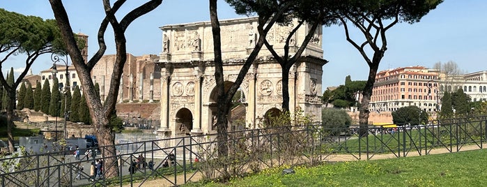 Триумфальная арка Константина is one of Erick : понравившиеся места.