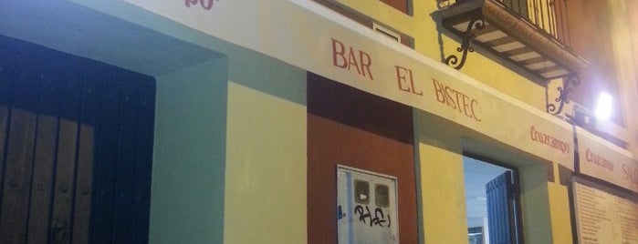 Bar El Bistec is one of Sevilla & Madrid.