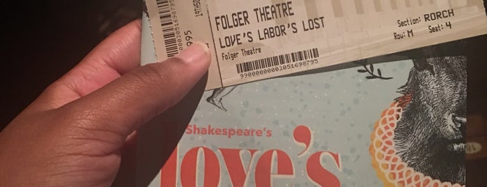 Folger Theater is one of Must-visit Performing Arts Venues in Washington.