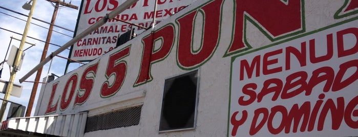 Los Cinco Puntos is one of O Hei There! Recommended Restaurants.