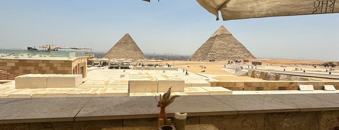Khufu’s is one of Giza.