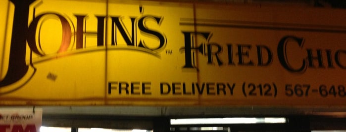 John's Fried Chicken is one of สถานที่ที่บันทึกไว้ของ Michelle.