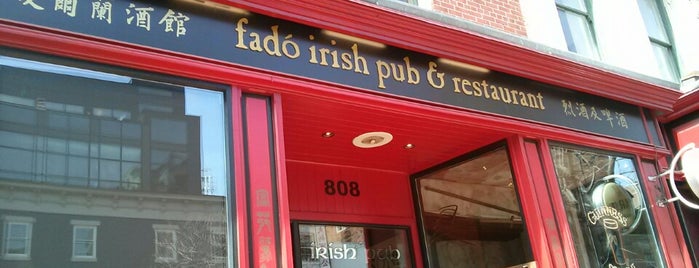 Fado Irish Pub is one of DC.