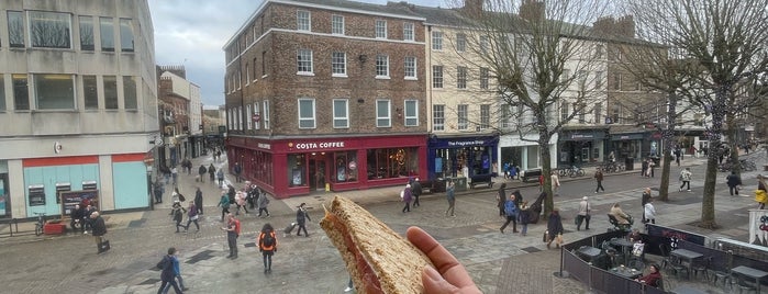 Pret A Manger is one of York, UK.