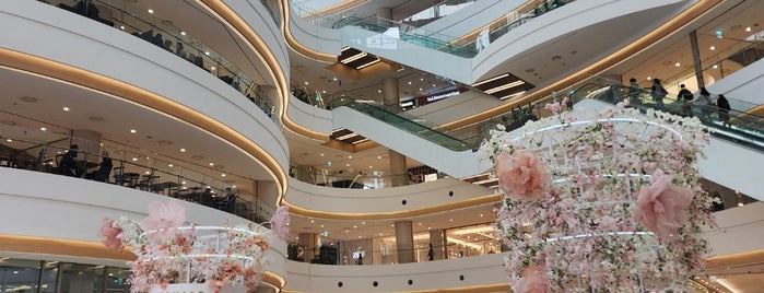 Shinsegae Department Store is one of W sw.