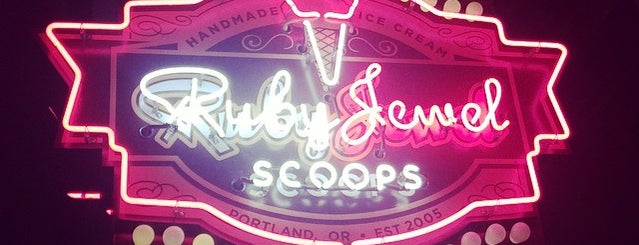 Ruby Jewel Scoops is one of Portland PDX.