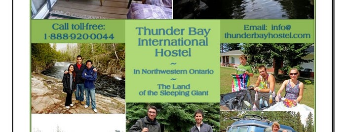 Thunder Bay International Hostel is one of Backpackers Hostels Canada Members 2014.