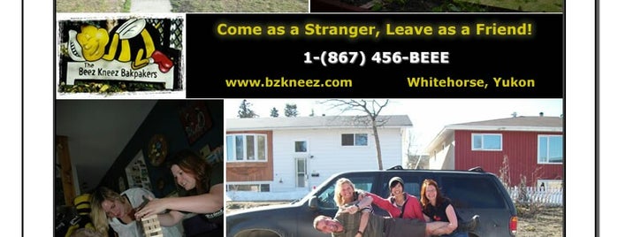 Beez Kneez Bakpakers is one of Backpackers Hostels Canada Members 2014.
