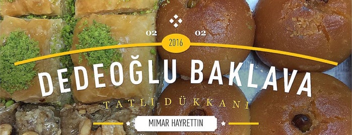Dedeoğlu Baklava -Gedikpaşa is one of Istanbul 150 best places for foodies.