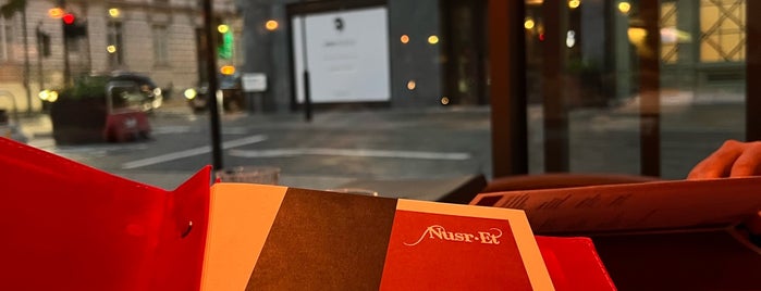 Nusr-Et Steakhouse is one of Dinner in London.