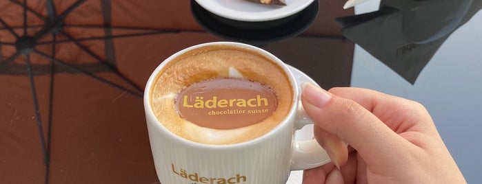 Läderach is one of Locais salvos de Queen.