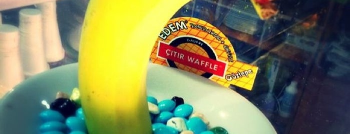 Çıtır Waffle - Edem is one of Zynp'ın Beğendiği Mekanlar.