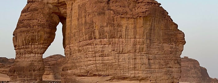 The Elephant Rock is one of KSA ,Alula 🌄.