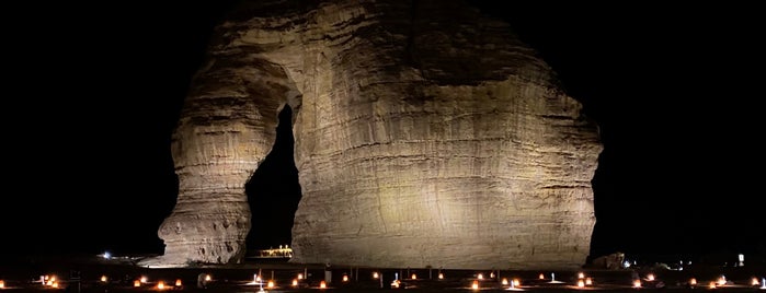 The Elephant Rock is one of AlUla, Saudi Arabia 🇸🇦.