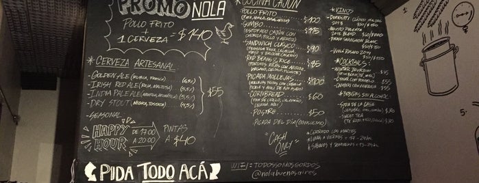 NOLA Buenos Aires is one of Hipster Food @ Baires.