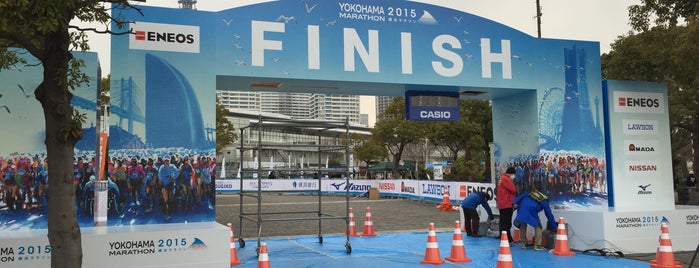 横浜マラソン フィニッシュ地点 is one of Events (Close & Re-open).