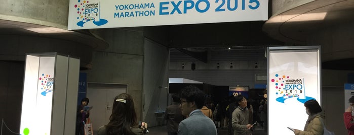 横浜マラソンEXPO 2015 is one of Events (Close & Re-open).